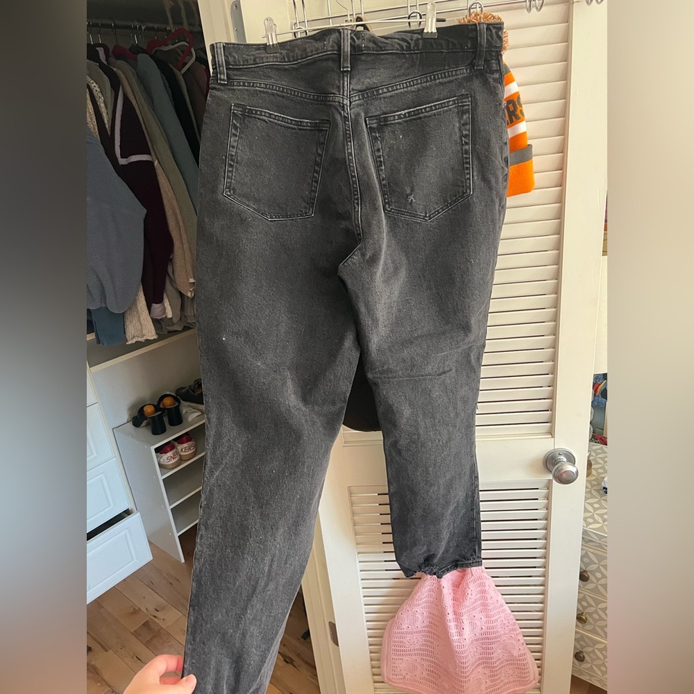 Curve Love 90s Ultra High Rise Straight Jeans - Picture 4 of 4